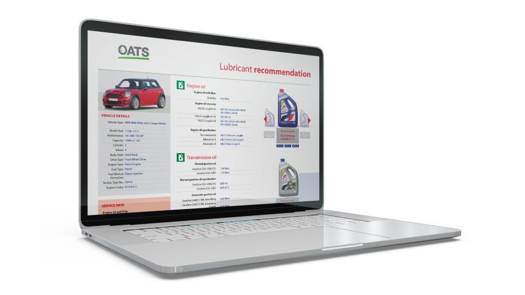 OATS è il leader mondiale dei database sui lubrificanti e offre ai produttori di lubrificanti e al settore dell'aftermarket una flessibilità e un'efficienza senza precedenti.