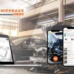 Visuel composé d'un ordinateur portable, d'un smartphone et du logo Atelio Chiffrage afin d'annoncer officiellement la sortie de la fonctionnalité de Chiffrage Rapide