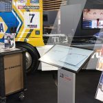 Photo of the Alliance Automotive Group stand at Solutrans 2025 for the launch of Datatruck, a catalogue of HGV and LCV parts distributed by Infopro Digital Automotive.