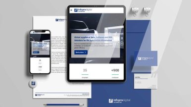 Infopro nuova visual identity