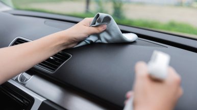 Sanificazione dell'auto
