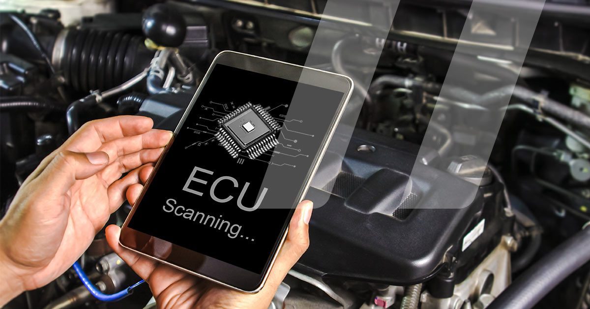 Car repairman using the passthru protocol for vehicle diagnostics in modern garages