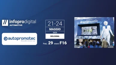 Infopro Digital Automotive vi aspetta al Padiglione 29 Stand F16 ad Autopromotec 2025
