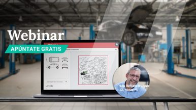 Benjamín López, SAT Manager de Infopro Digital Automotive, imparte un webinar con ejemplos prácticos para mostrar Atelio Data en el taller