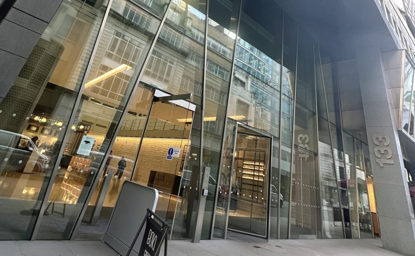 Main entrance at Infopro Digital Automotive's UK headquarters